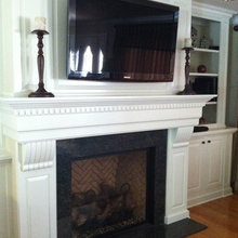 bedroom fireplace