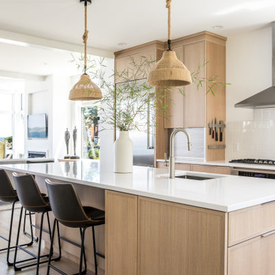 Inspiration for a coastal home design remodel in Portland Maine