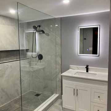 Walk in shower