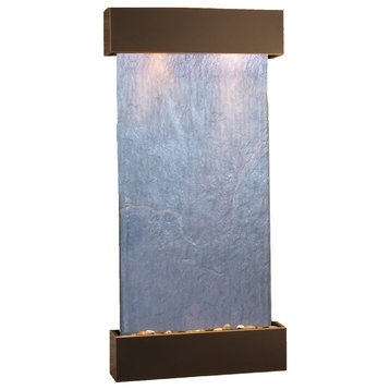 Whispering Creek Water Feature by Adagio, Black Featherstone, Blackened Copper