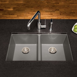BLANCO PRECIS&trade; Equal Double Bowl - Kitchen Sinks