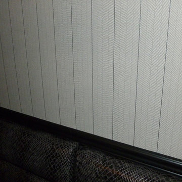 commercial wallpaper in business downtown