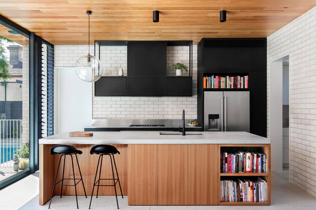 Contemporary Kitchen by Brickworks Building Products
