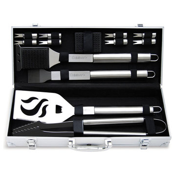 Deluxe 14-Piece Grilling Tool Set