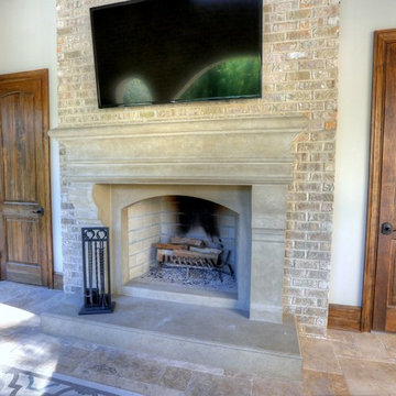 Stone Fireplace Mantels
