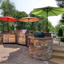 outdoor kitchens