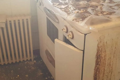 Kitchen Renovation before and after
