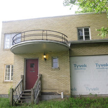 before photos of 1939 art deco house