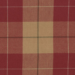 ROTH & TOMPKINS TEXTILES - Hempstead Fabric, Cardinal, 54''x36'' - Upholstery Fabric