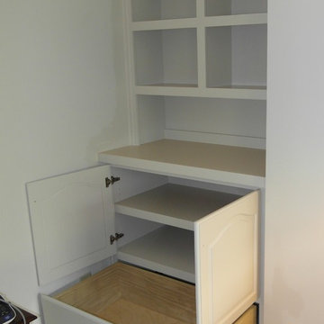 Bedroom Divided Built-ins