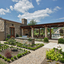 Backyard landscape
