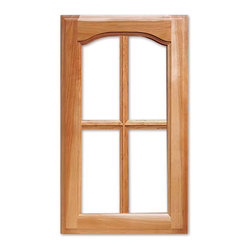Tiffany with French Lites from CabinetNow.com shown Birch - Kitchen Cabinetry