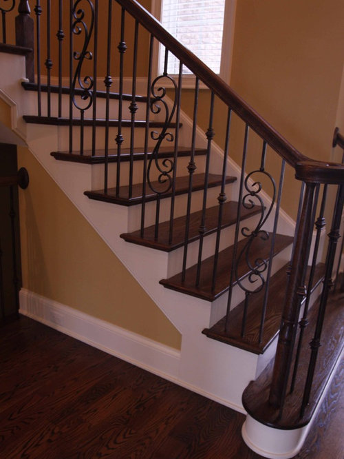 Wrought Iron Staircase | Houzz