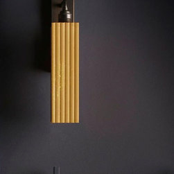 Gold Long LED Wall Light - Wall Lights