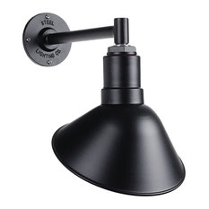 50 Most Popular Black Outdoor Wall Lights And Sconces For 2020 Houzz Black Outdoor Wall Lights And Sconces