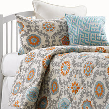 Orange Bedspread