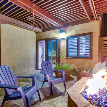 Stone Patio and Fire Pit