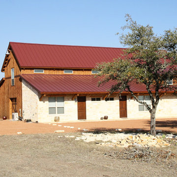 Texas Rustic Barn Home Living