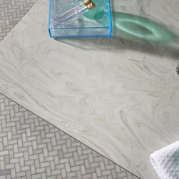 Corian&reg; Limestone Prima - Vanity Tops And Side Splashes