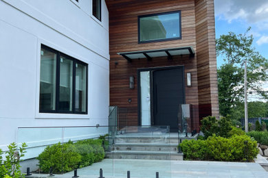 Modern exterior home idea in New York