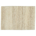Nourison - Calvin Klein Agadir Shag Beige 2' x 3' Area Rug - Plush, Berber Calvin Klein Agadir rug in waves of creamy white, French vanilla, coffee and mocha provides common ground for an eclectic furniture mix. This style's universal appeal makes it a welcome addition to almost any setting. Hand-crafted rugs are unique works of art and no two are exactly alike. Colors may vary slightly.