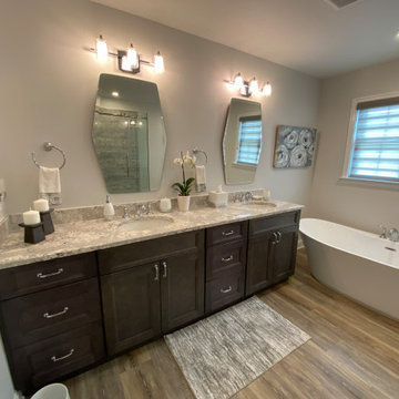 Opening Primary Bathroom Maximizing the Space