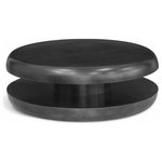 Meridian Furniture - Jamison Iron Coffee Table, Black - Indulge in the allure of the Black Jamison Coffee Table by Meridian Furniture. Its captivating design and luxurious Black elevate any space with effortless elegance. Crafted with precision and durability in mind, this stunning piece becomes the focal point of gatherings, fostering moments of connection and warmth. Embrace sophistication and style with the Jamison Coffee Table, a testament to exquisite taste and timeless beauty.