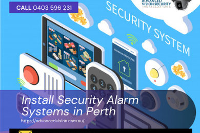 Install Alarm System Perth | Advanced Vision Security Pty Ltd.
