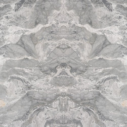 Grigio Collemandina Marble Slab Bookmatch - Kitchen Countertops