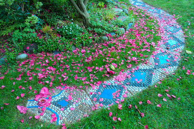 Inspiration for an eclectic landscaping in Vancouver.