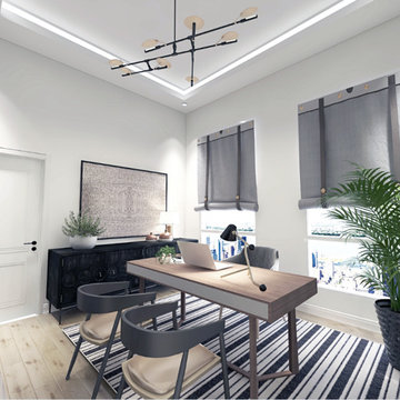 Contempory Office eDesign Tribe Contest Winner