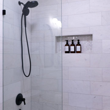 Transitional Guest Bathroom Renovation Austin TX
