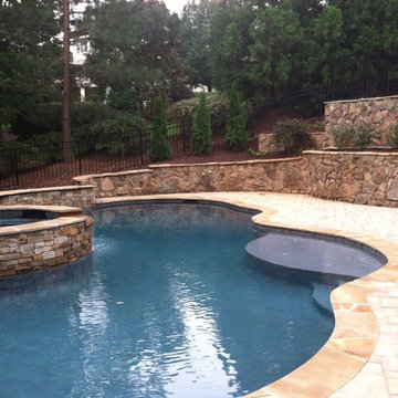 Pool Stone Surrounds
