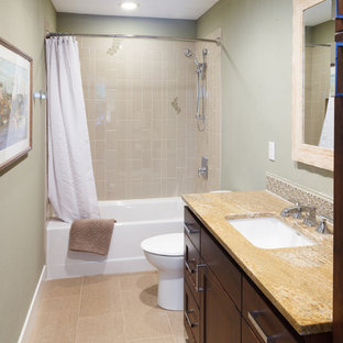 75 Beautiful Bath With Granite Countertops And Orange Countertops
