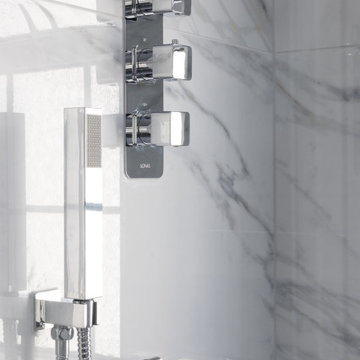Bathroom - Marmo Azul Marble-Effect Porcelain Tile Gloss