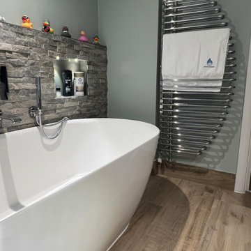 Rustic Family Bathroom