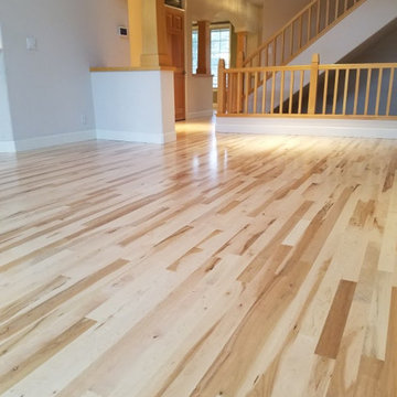 Examples of different wood species: Hickory