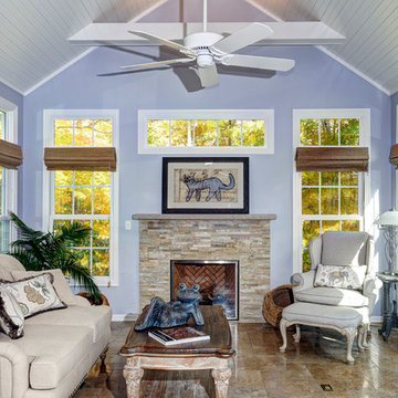 A Sunroom Addition in Powell