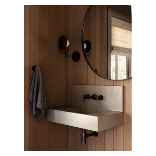 South Beach - Beach Style - Powder Room - Seattle - by Hoedemaker ...
