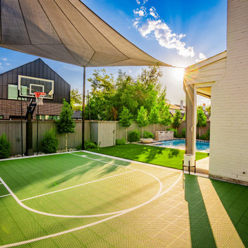 All-Season Court & Cove | North Texas Landscape Design