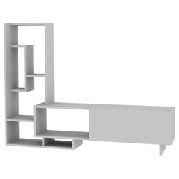Contemporary Entertainment Centers And Tv Stands Pegai 60" TV Stand