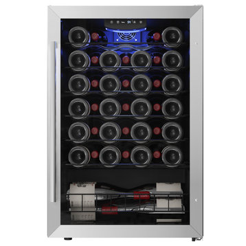 Yeego wine cooler refrigerator Freestanding &Buit-in Mini Fridge 47 Bottles