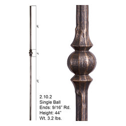 Mediterranean Wrought Iron Balusters - Products