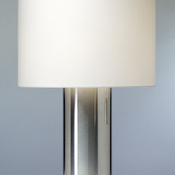 Akari | Artis 44 Stainless Steel Table Lamp - Table Lamps