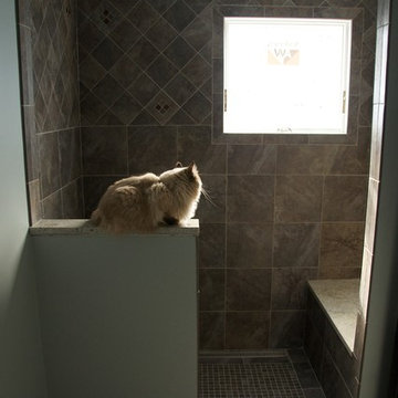 Curbless Shower, North Kingstown