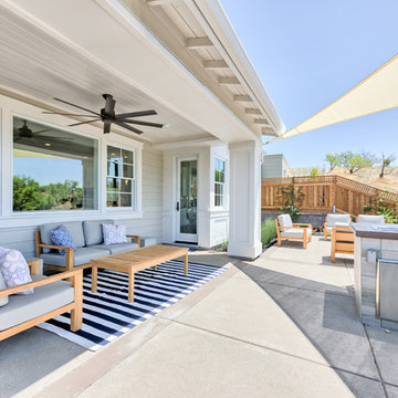 SummerHill Homes Outdoor Spaces: Harvest Court Residence 2 Backyard