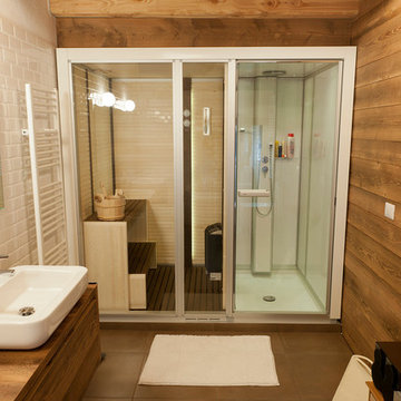 Boiserie in Larice spazzolato | MQ. 90
