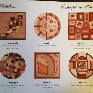 Decorative Medallions, Borders & Parquet