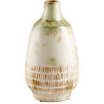 Cyan Lighting - Cyan Lighting 11050 Yukon - Large Vase - 7 Inches Wide by 13 Inches High - Yukon Large Vase 7 I Olive Pearl Glaze *UL Approved: YES Energy Star Qualified: n/a ADA Certified: n/a  *Number of Lights:   *Bulb Included:No *Bulb Type:No *Finish Type:Olive Pearl Glaze