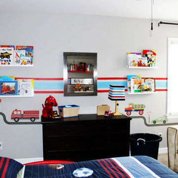 Toddler Room - Trucks & Cars